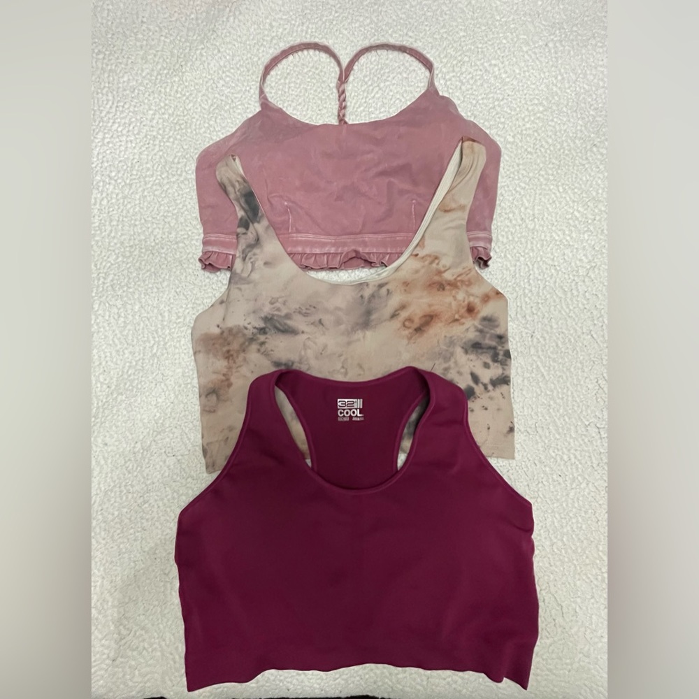 NWT 3 Sports / Athletic Bras